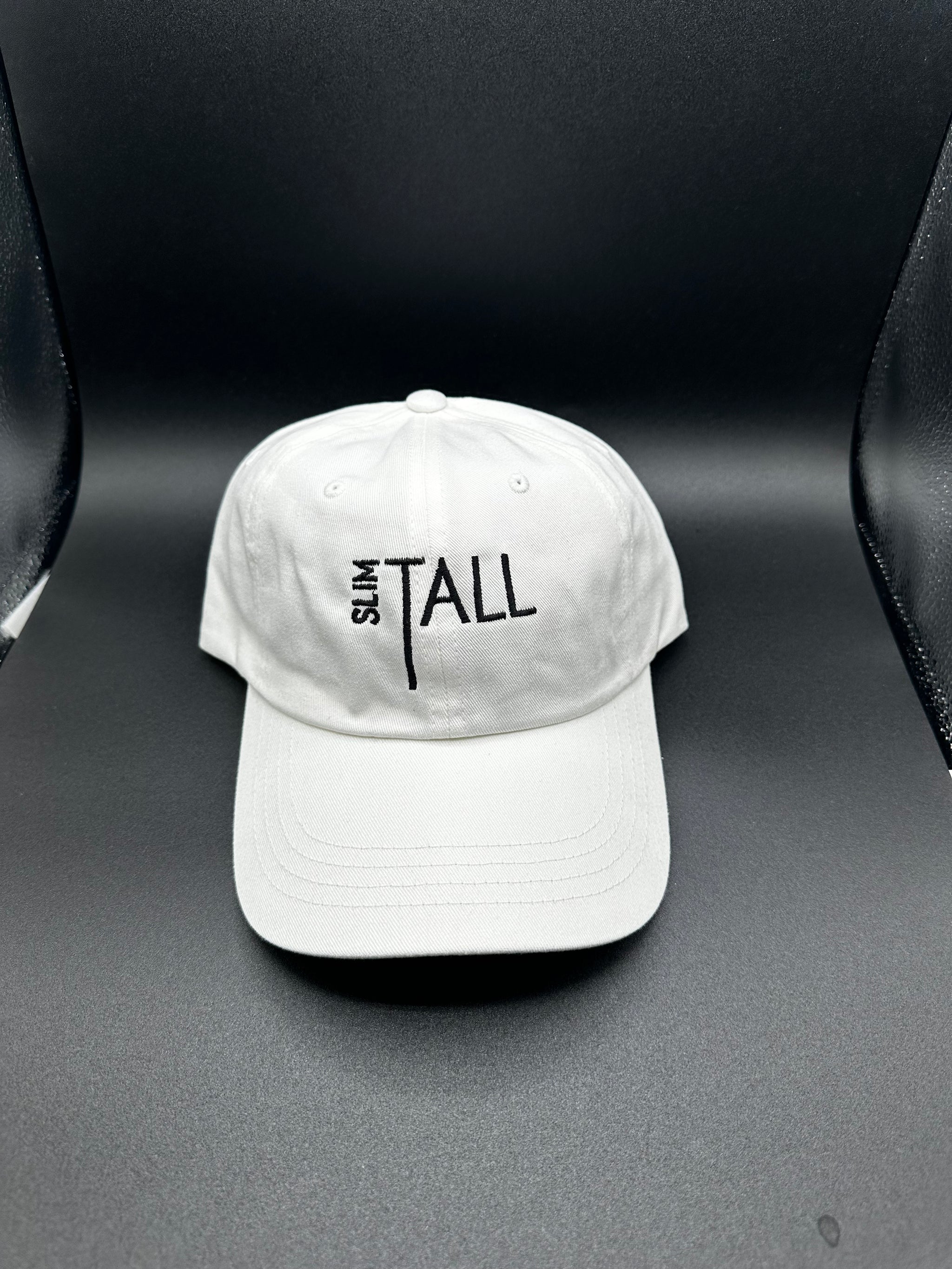 White/Black SlimTall Dad Hats