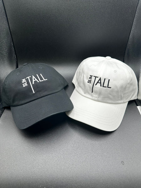 White/Black SlimTall Dad Hats